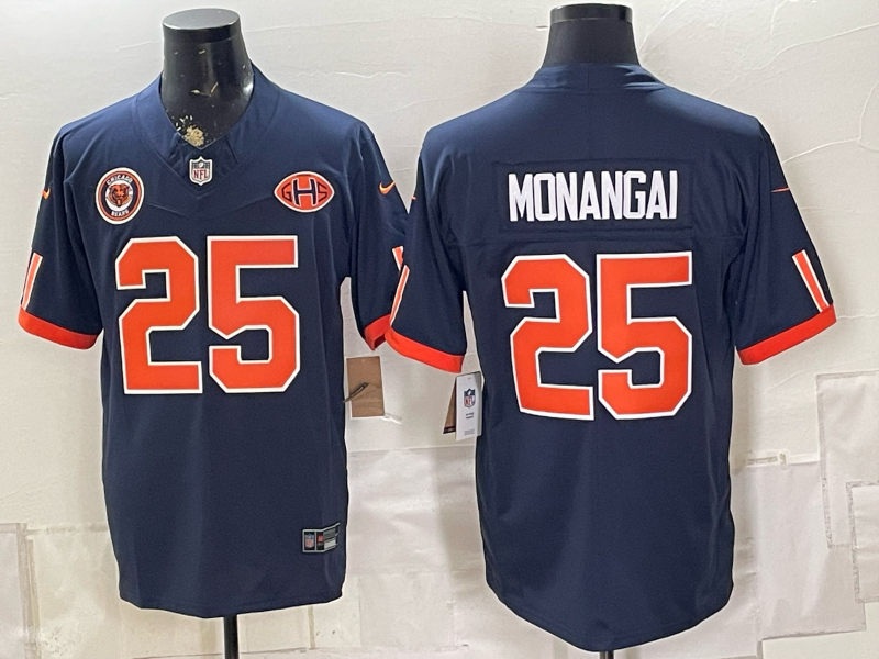 Men 2026 Chicago Bears #25 Monangai blue Nike Limited NFL Jersey 0903002